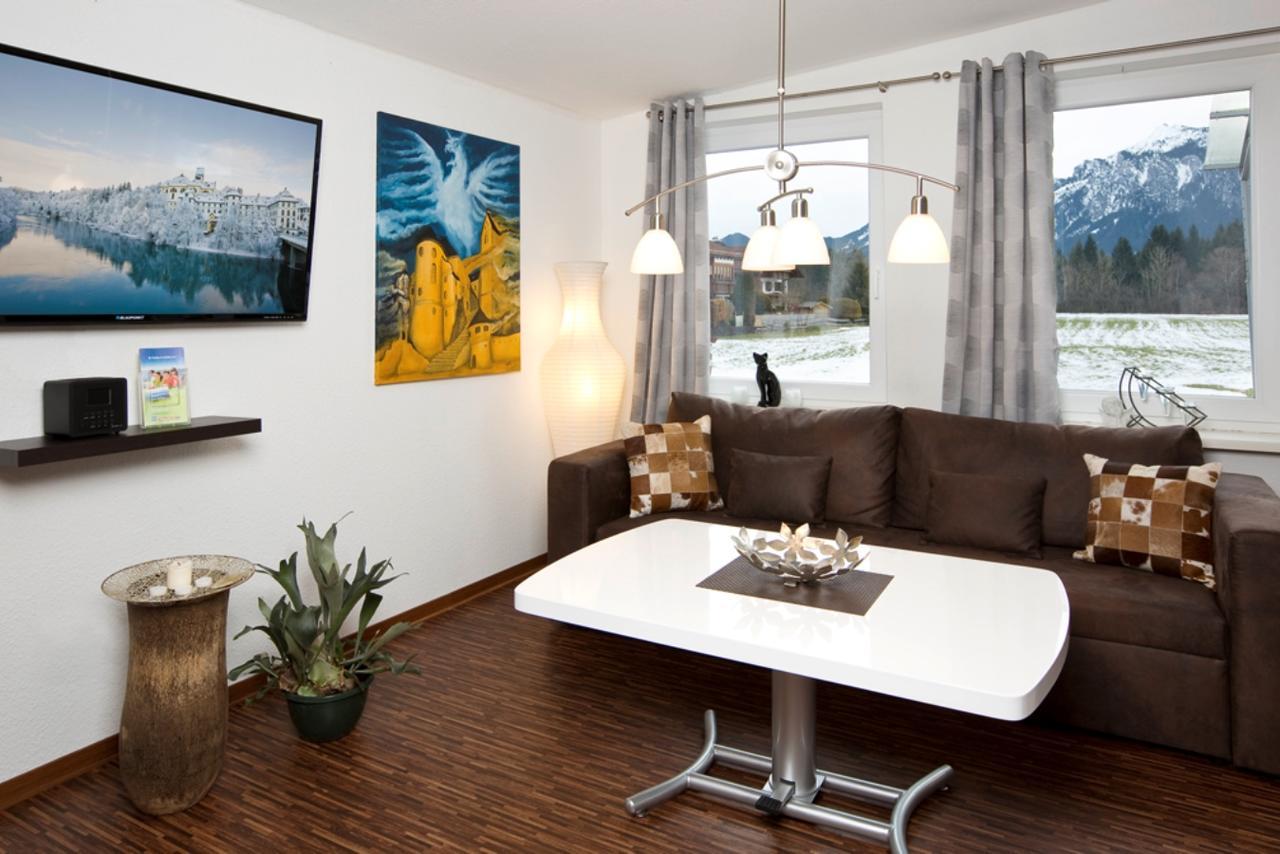 Haus Schlossblick Apartment Fussen Luaran gambar