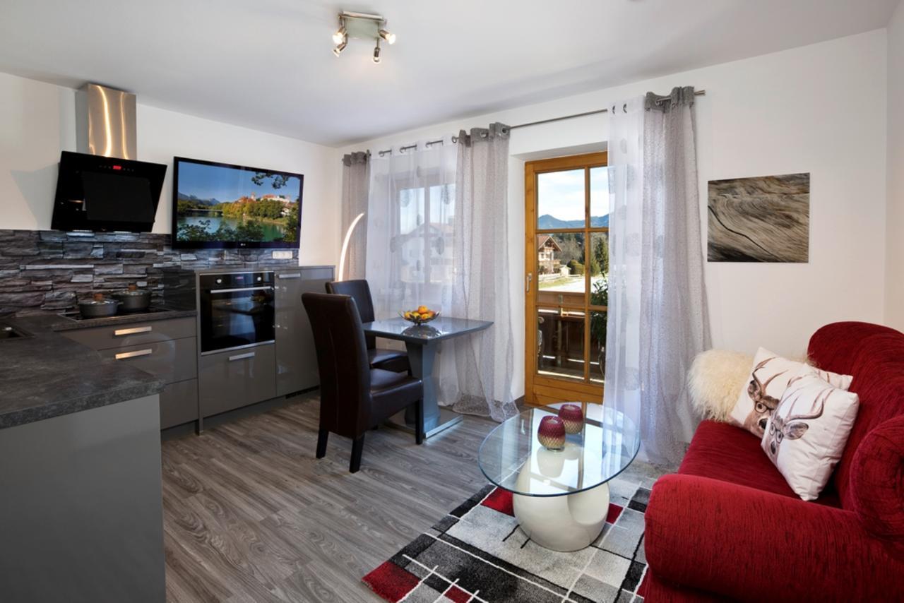 Haus Schlossblick Apartment Fussen Luaran gambar
