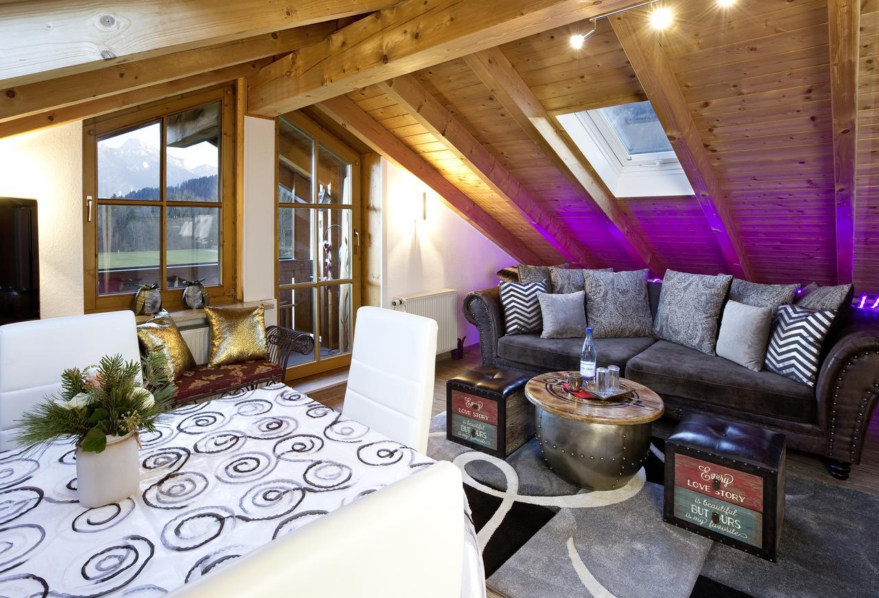 Haus Schlossblick Apartment Fussen Luaran gambar