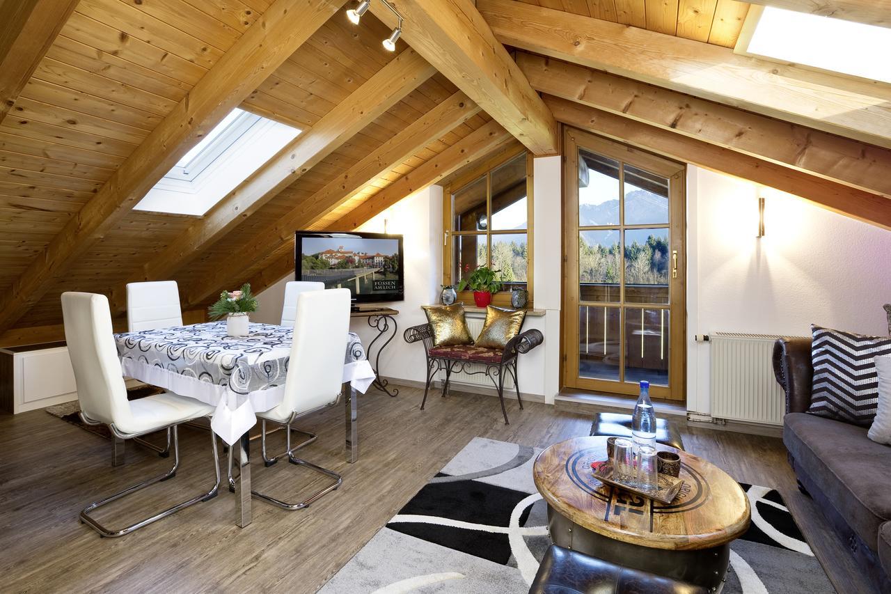 Haus Schlossblick Apartment Fussen Luaran gambar